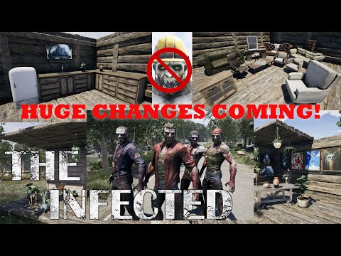 The Infected New Beta update is incredible! Update Preview!  This is one of the best Survival games!