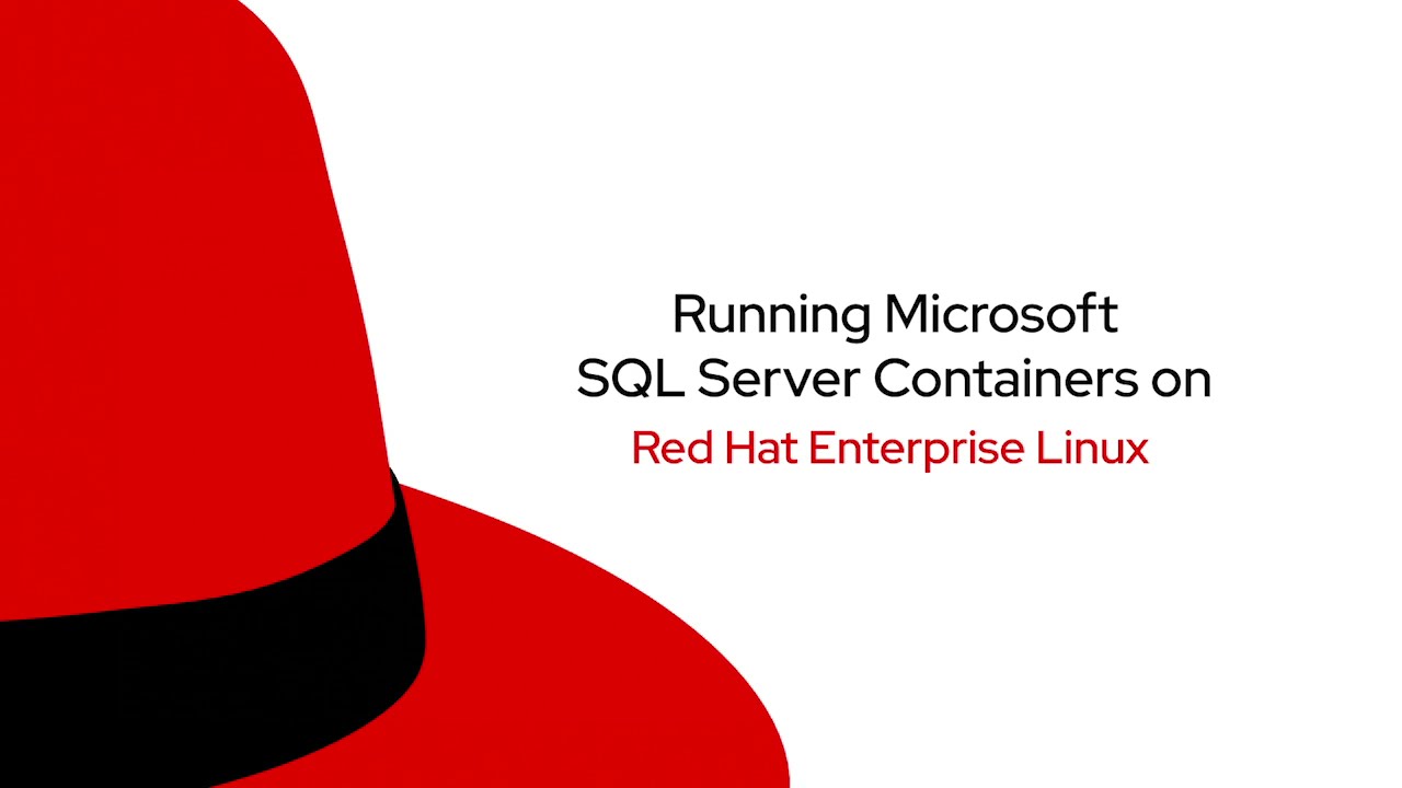 Microsoft SQL Server on Red Hat Enterprise Linux using Red Hat Universal Base Image