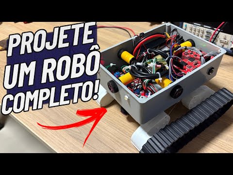 Robótica: Projeto de Robô Autônomo (Curso Completo!!)