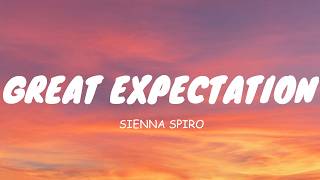 Download lagu SIENNA SPIRO - Great Expectation (Lyrics) mp3