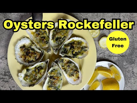 Baked Cape Cod Oysters | Gluten Free Oysters Rockefeller Recipe