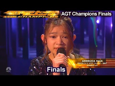 Angelica Hale sings Impossible AMAZING AGAIN | America's Got Talent Champions Finals AGT