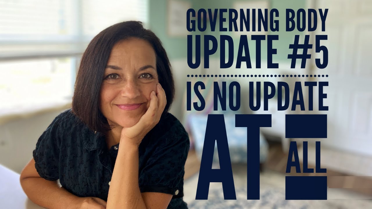 Governing Body Update #5 is No Update at All. #GoverningBodyUpdate5, #Jehovah, #Watchtower, #exjw,