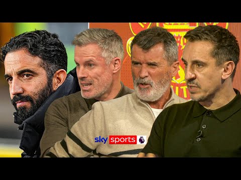 Roy Keane, Gary Neville & Jamie Carragher discuss Man Utd's top four chances
