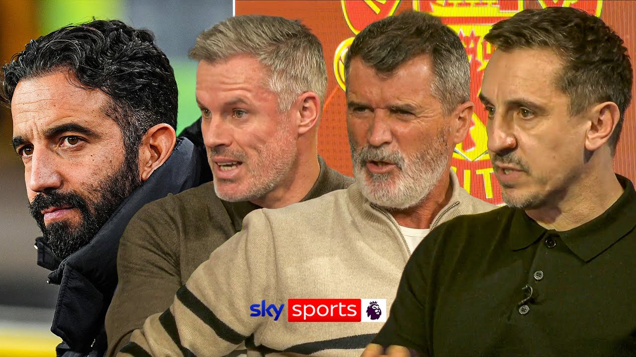 Roy Keane, Gary Neville & Jamie Carragher debate Man Utd's top four chances