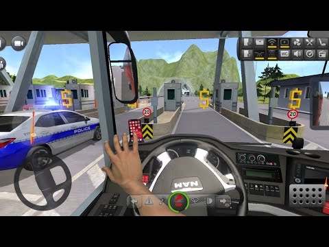 Bus Simulator : Ultimate | High Speed 🛣🚨🚄 | MAN | Zuuks | Mobile Gameplay | Drive with Devil 😈