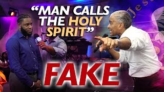 AMAZING !! MAN CALLS THE HOLY SPIRIT FAKE and watch what happened next / Prophet Ed Citronnelli