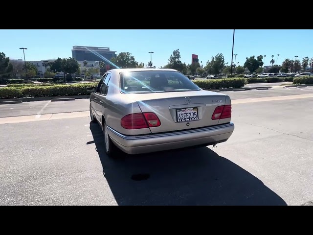 1998 MERCEDES-BENZ E-CLASS SEDAN GOLD AUTOMATIC - MJG Auto Sales LLC in Sacramento, CA  34.17228381499376, -118.375146269815