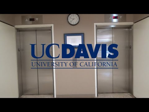 Loud Chimes & Messed Up Beeps! Montgomery Traction Elevators-Mrak Hall-UCD-Davis, CA
