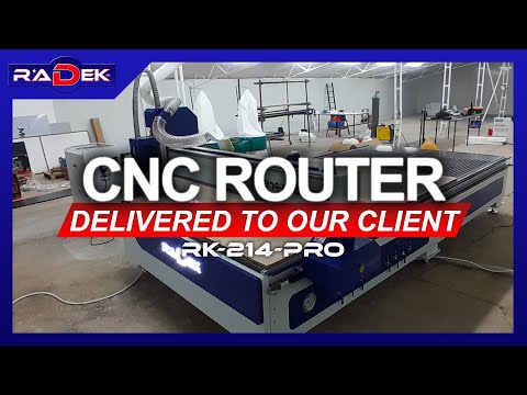 OUR SATISFIED CUSTOMER - CNC ROUTER RK-214-PRO - RADEK