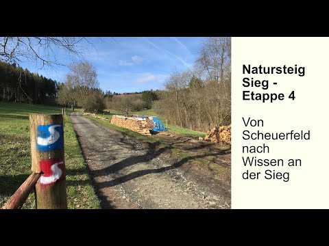 Natursteig Sieg – Wandervergnügen auf über 200km – Etappe 4 - Von Scheuerfeld nach Wissen