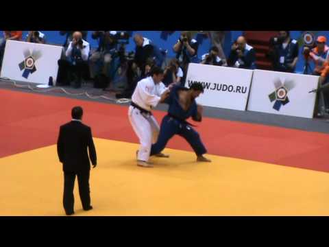 Judo, Zhorzholiani Levan vs Zeevi Ariel, final 100 kg. European judo championships 2012, Chelyabinsk
