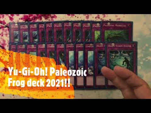 Yu-Gi-Oh! Paleozoic Frog deck October 2021!!