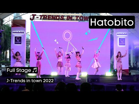 20221008 Hatobito Full stage J-Trends in town @ctw 4k Fancam