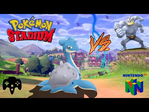 Jugando Pokemon Stadium con noticas Escombraurescas!!!