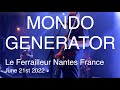 MONDO GENERATOR Live Full Concert 4K @ Le Ferrailleur Nantes France June 21st 2022
