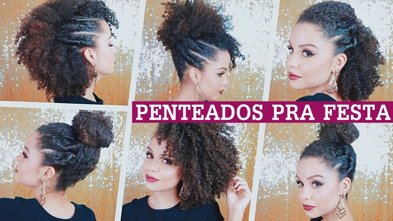 PENTEADOS P/ FESTAS - cabelos crespos/cacheados | por Ana Lídia Lopes