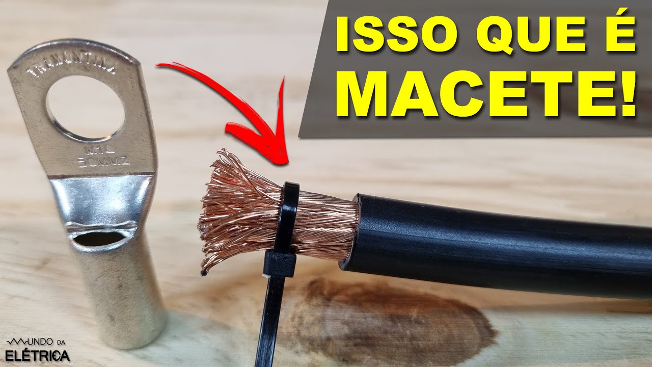 Macete para EMENDAR CABO de 50mm²