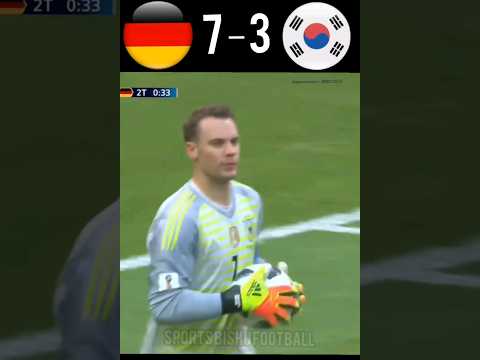 South Korea vs Germany 2018 World_Cup Extended Goals Highlights #shorts #football #youtube