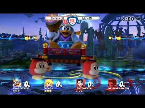 ABU 12: Rooster + DGL vs. EZPZ + MP - SSB4 Doubles Losers Quarters