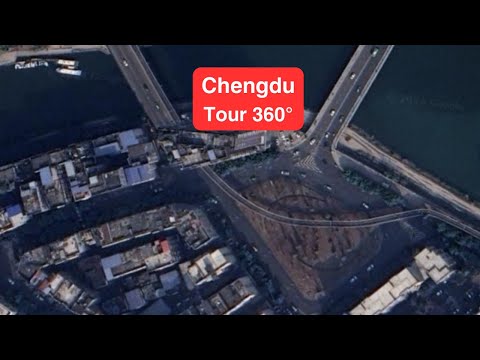 Tour Virtual Aéreo em Chengdu   Explore a Cidade dos Pandas pelo Google Earth! 🐼✨