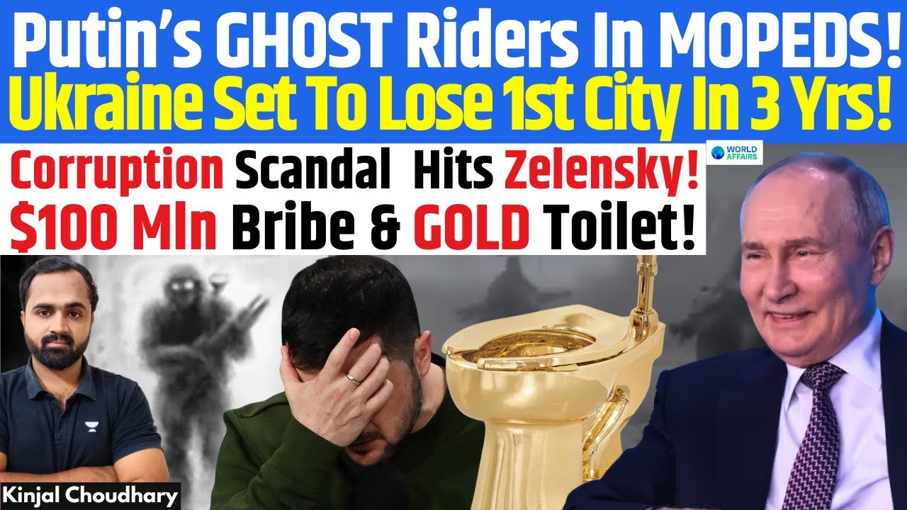 Putin's Ghost Soldiers Get Pokrovsk! Zelensky Hit By GOLD Toilet & $100M Corruption Scandal! Kinjal