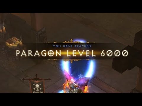 GR150 4 Man's to Paragon 6000 Inna's Shenlong Monk No Fishing (Season 25) Diablo III 2022.03.05