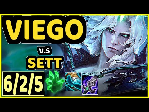 VIEGO vs SETT - 6/2/5 KDA TOP GAMEPLAY - BR Ranked GRANDMASTER