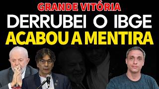 GREAT VICTORY! I brought down Lula's IBGE (Brazilian Institute of Geography and Statistics). The ...