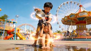 Download lagu Anak orang kaya hina gadis kecil, siram air; tak tahu dia super kuat, angkat dia beri pelajaran! mp3