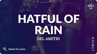 Del Amitri - Hatful Of Rain (Lyrics for Desktop)