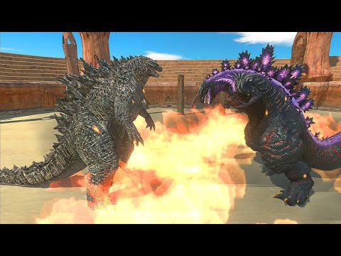 NEW UNIT | SHIN GODZILLA VS GODZILLA 2021 - Animal Revolt Battle Simulator