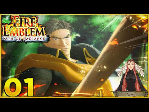 Fire Emblem Path of Radiance Walkthrough Gameplay Part 1- (FULL GAME)