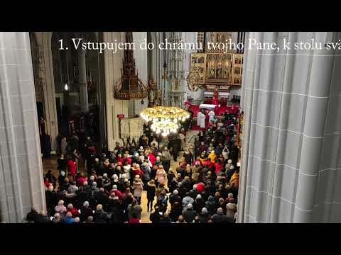 JKS 258 - Vstupujem do chrámu (Dóm sv. Alžbety)