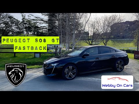 Peugeot 508 GT Fastback review 2021 4K | Webby On Cars #peugeot508