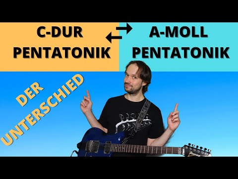 Dur- und Moll- Pentatonik - Der Unterschied