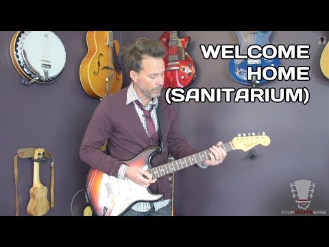 How to Play Welcome Home (Sanitarium) Metallica - Guitar Lesson