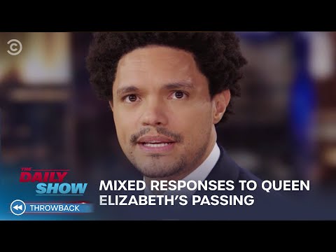Trevor Noah On The Mixed Responses To Queen Elizabeth's Passing | The Daily Show