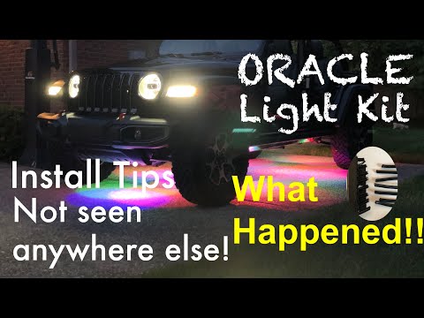 WATCH before Install - ORACLE ROCK Lights Underglow - What the other videos are not showing you!
