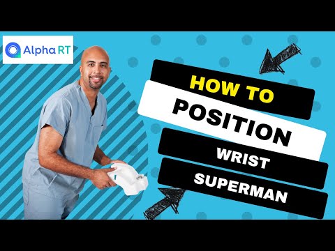 How to Position for MRI Wrist (Superman Position)