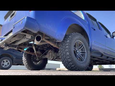 Borla catback exhaust 2015 Nissan Frontier Pro4x
