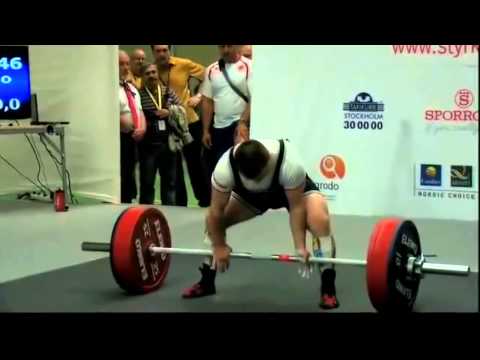 2012 IPF Classic Powerlifting World Cup Sergey Fedosienko 270 kg Deadlift