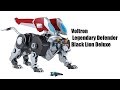 Voltron Legendary Defender Black Lion Deluxe
