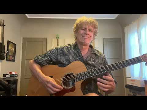 Hawaiian Slack Key Guitar -"Radio Hula" (cover )