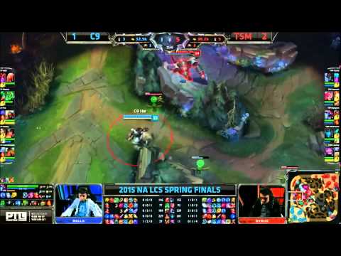 TSM Bjergsen vs C9 Hai - Cho'Gath Assassination Zed - TSM vs C9 Finals Spring 2015