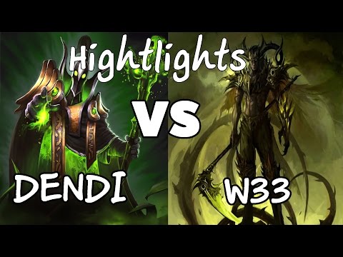 Dendi Rubick vs w33 Terrorblade Hightlights