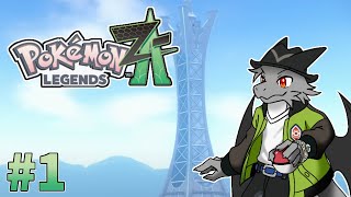 都市開発のミアレシティを観光しにいくよ！#1【ポケモンレジェンズZA】【ドラゴン Vtuber】