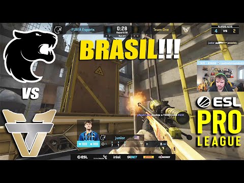 FURIA vs TEAMONE - ESL Pro League - HIGHLIGHTS | CSGO