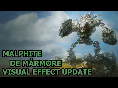 Malphite de Mármore Visual Effect Update 2019 Spotlight