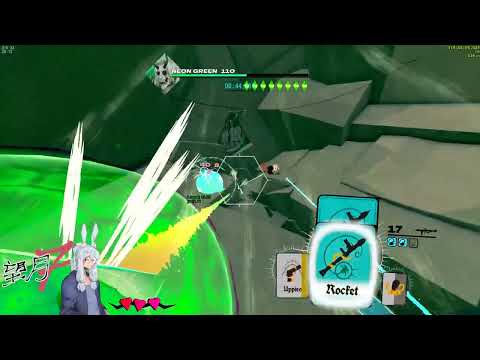 【Neon White】Absolution in 1:25.368 (Emerald Medal)